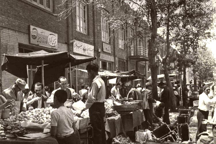 عکس های قدیم بازار تهران