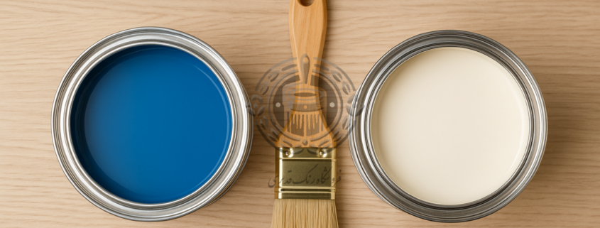 رنگ‌های پایه آب یا پایه حلال؟ بررسی تفاوت‌ها و مزایا